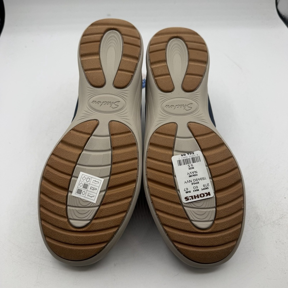 Skechers New Coool Sweet Promise Sandals Womens Sz 9.5 Navy Blue Slip On Shoes - Picture 10 of 11